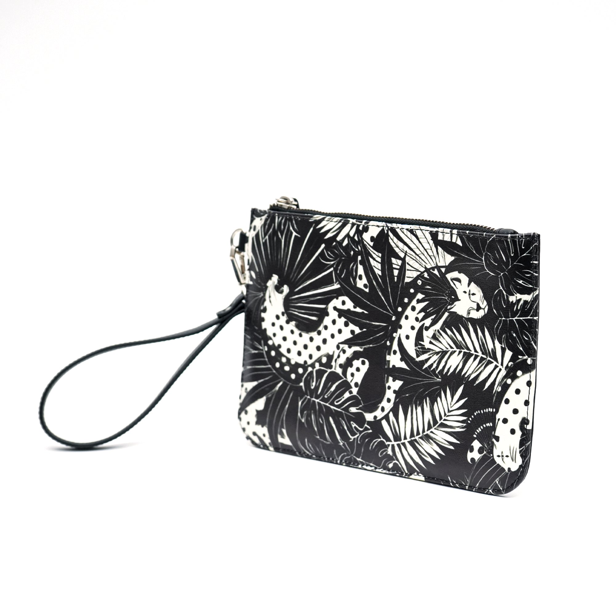 Cheetah Charm Zipper Pouch