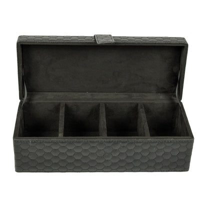 Black Leatherite Watch Box