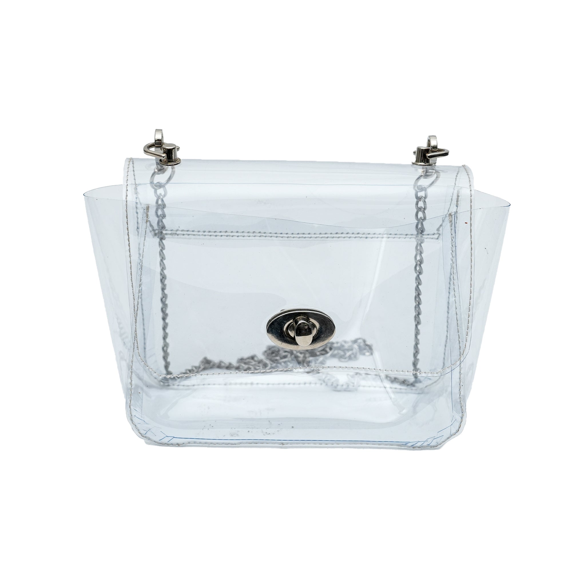 White Transparent Premium Sling Bag for Women