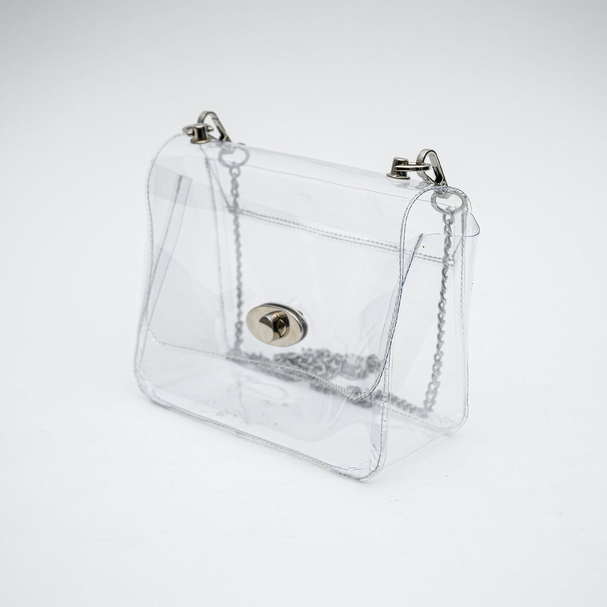 White Transparent Premium Sling Bag for Women