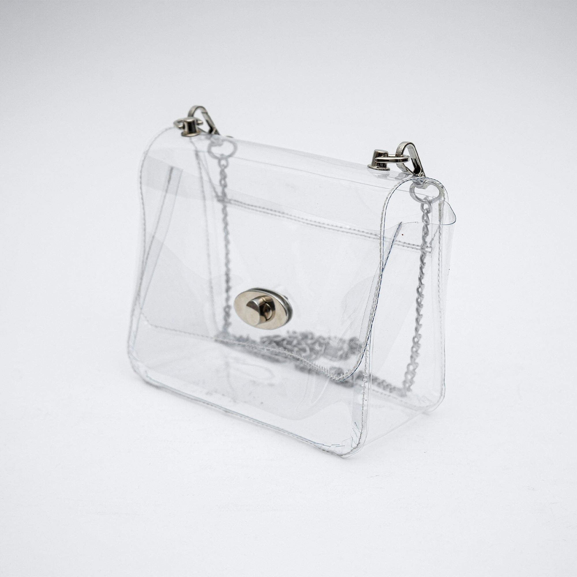 White Transparent Premium Sling Bag for Women