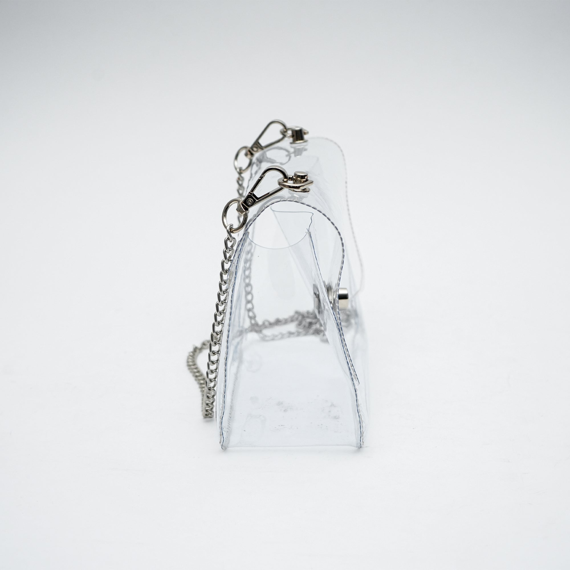 White Transparent Premium Sling Bag for Women