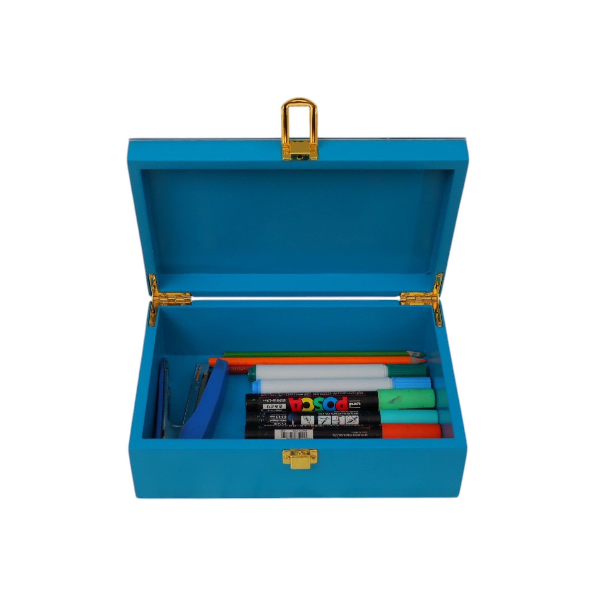 Premium Green Glass Storage Box with Pickle Ball Design