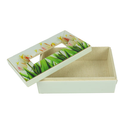 Tulip Design Tissue Box