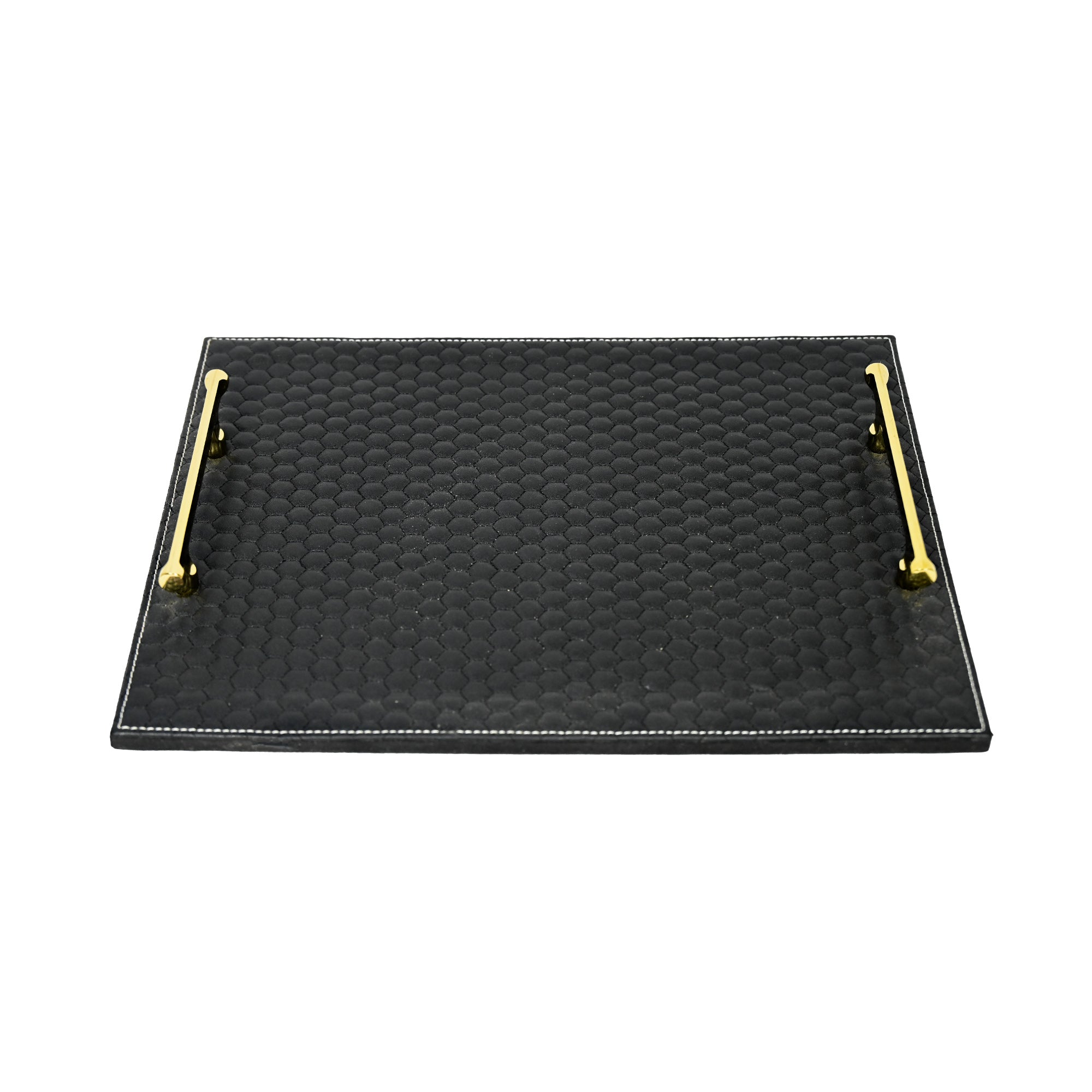 Premium Brown Leatherite Hamper Set of 4