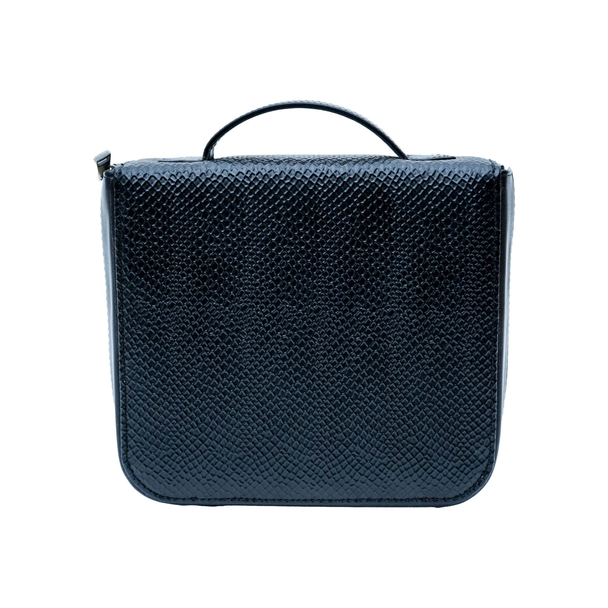 Premium Men's Black Pouch/Bag With Handle