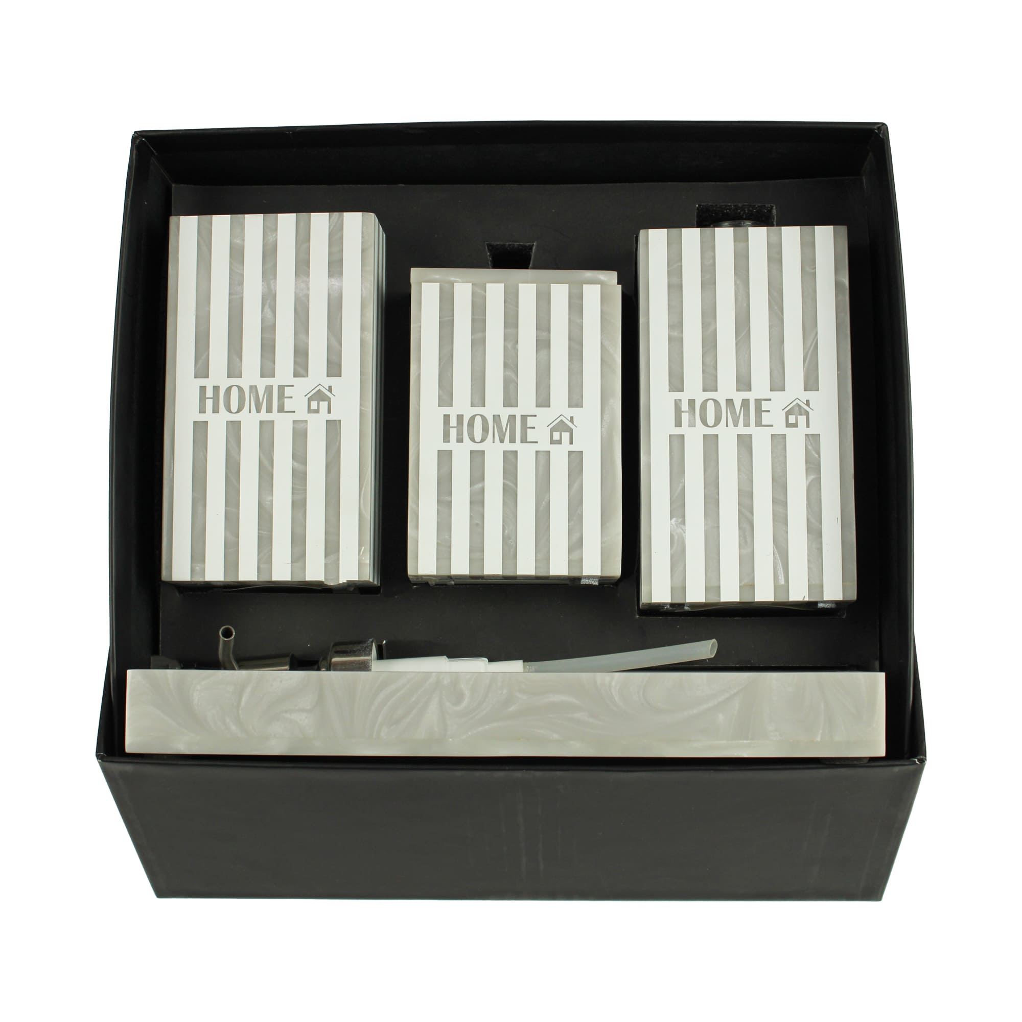 Premium 4 Pieces Designer Bath Accessory Set