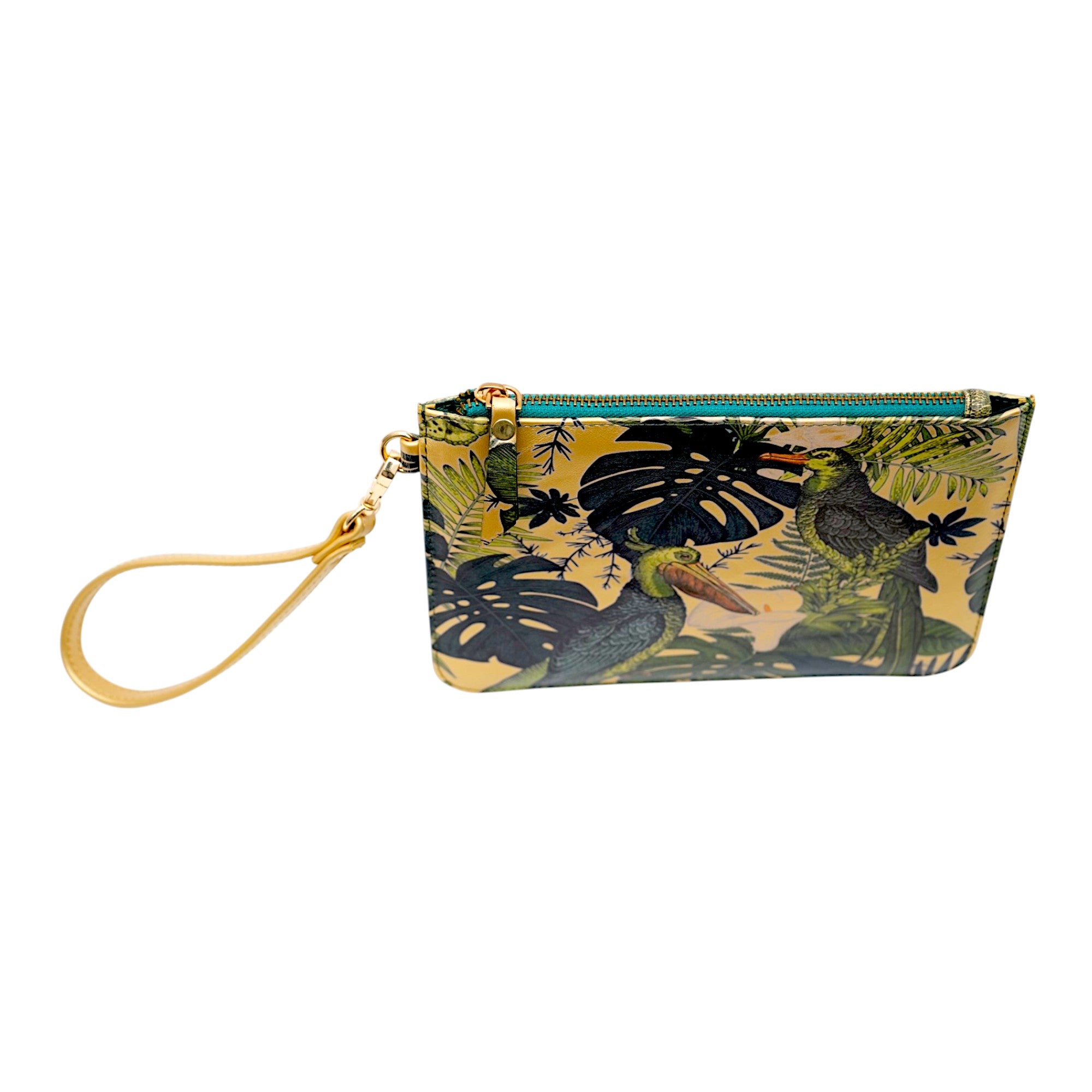 Jungle Lush Top Zipper Pouch
