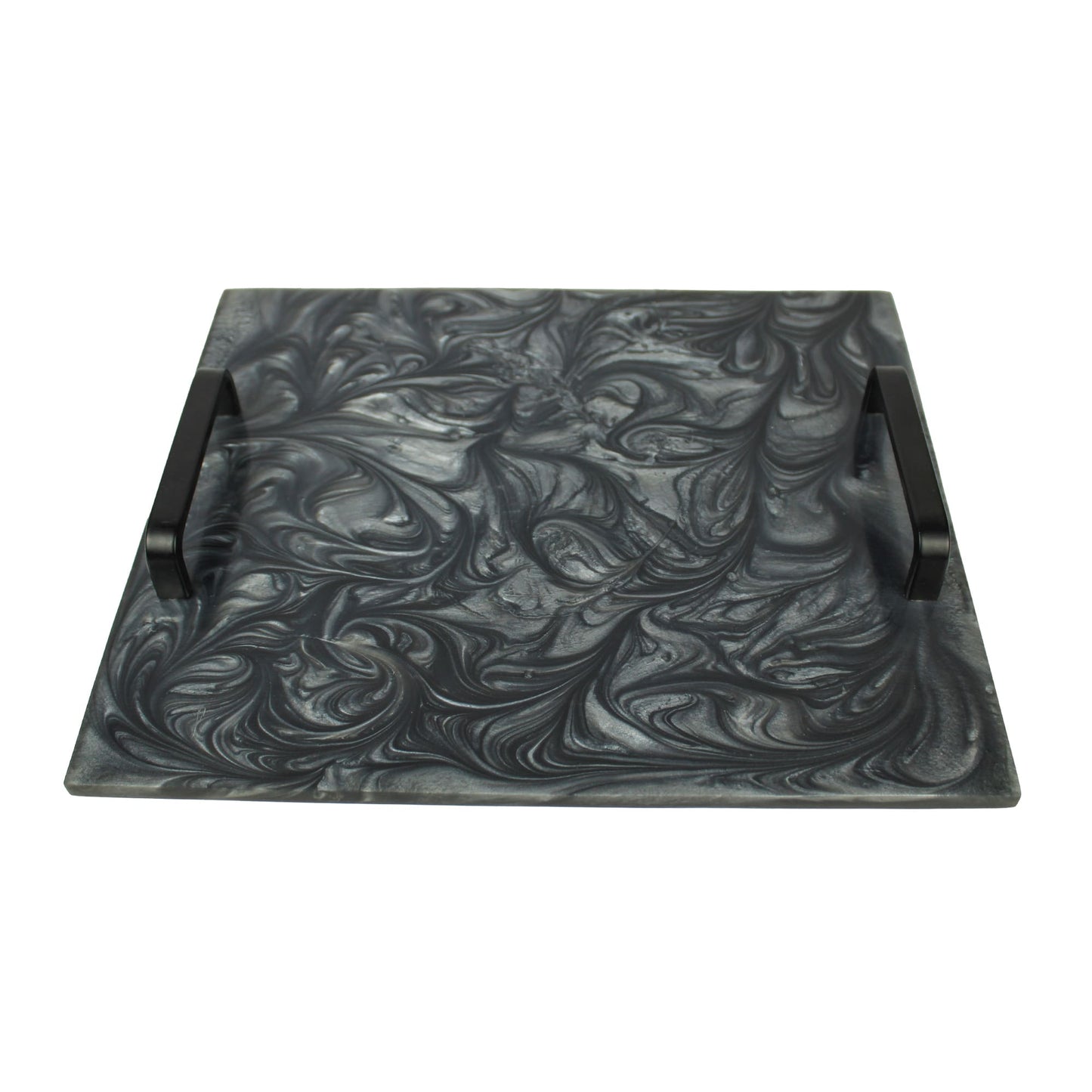 Black Resin Utility Tray