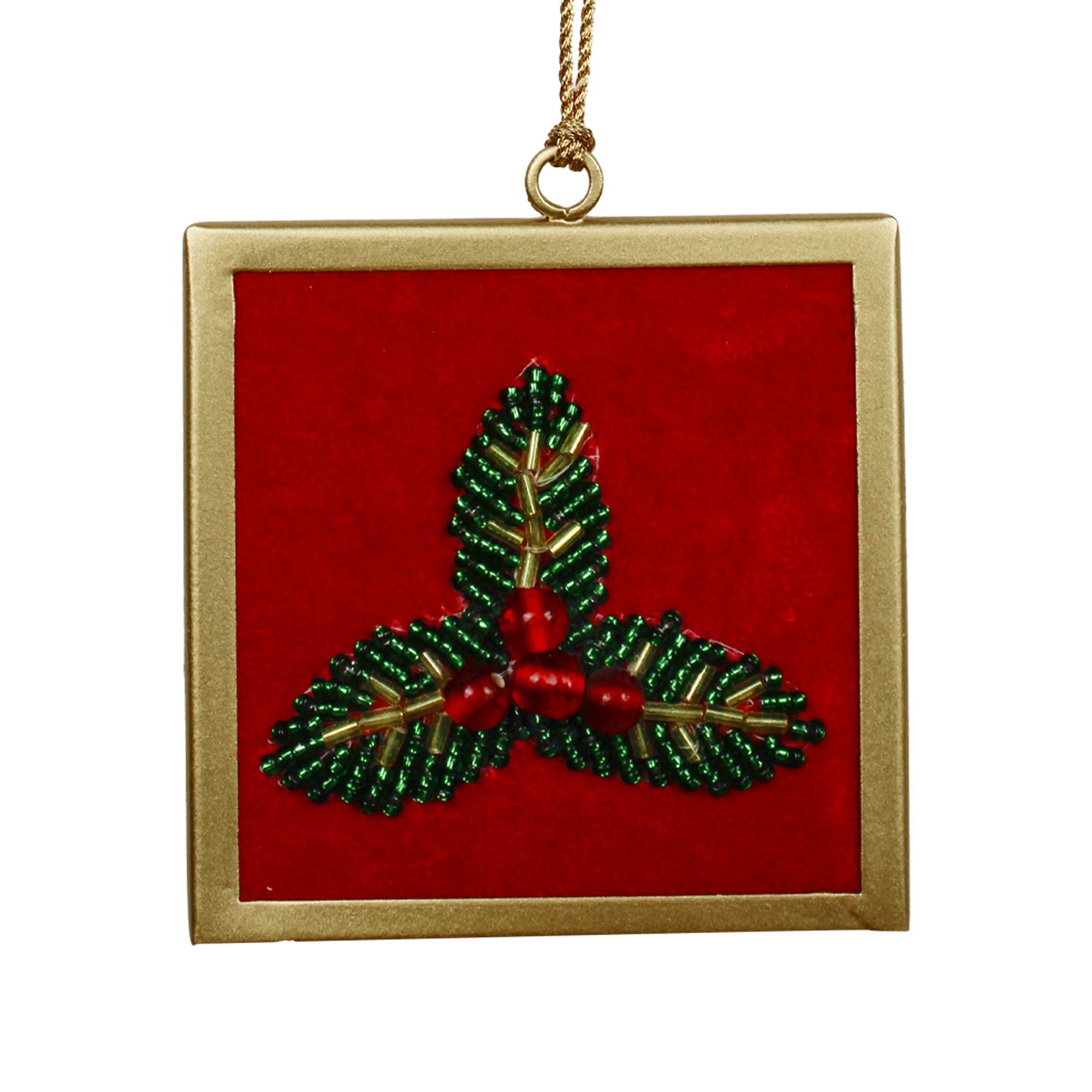 Metal Christmas Tree Hanging Ornament