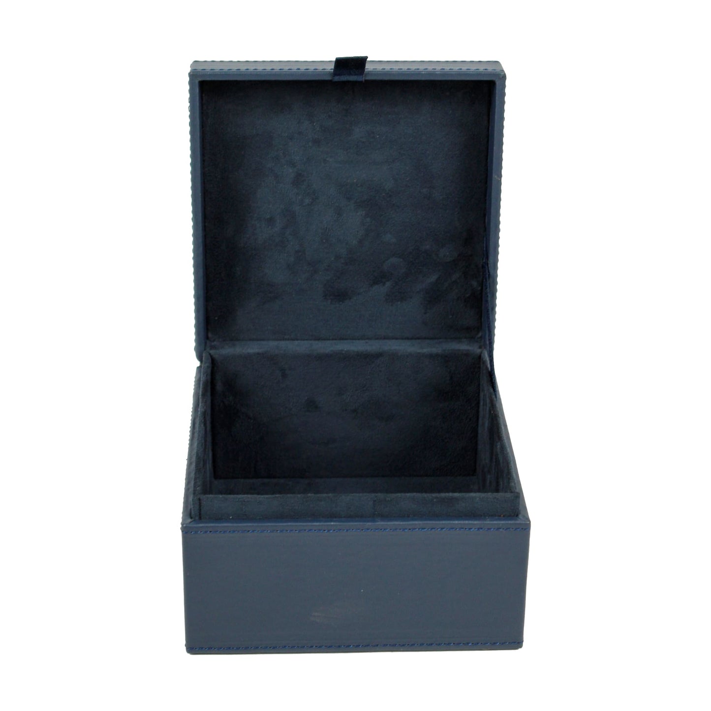 Blue Leatherite Storage Box