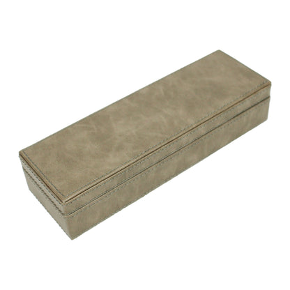 Grey Leatherite Pen Box