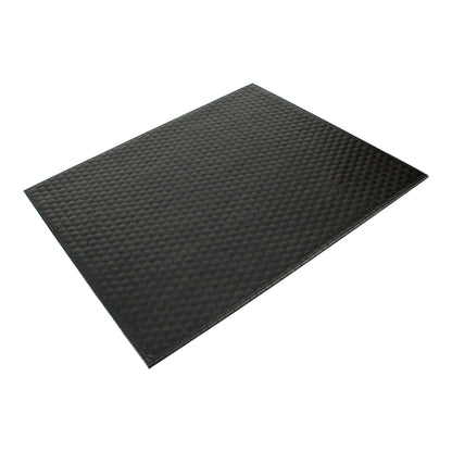 Black Leatherite Table Placemats