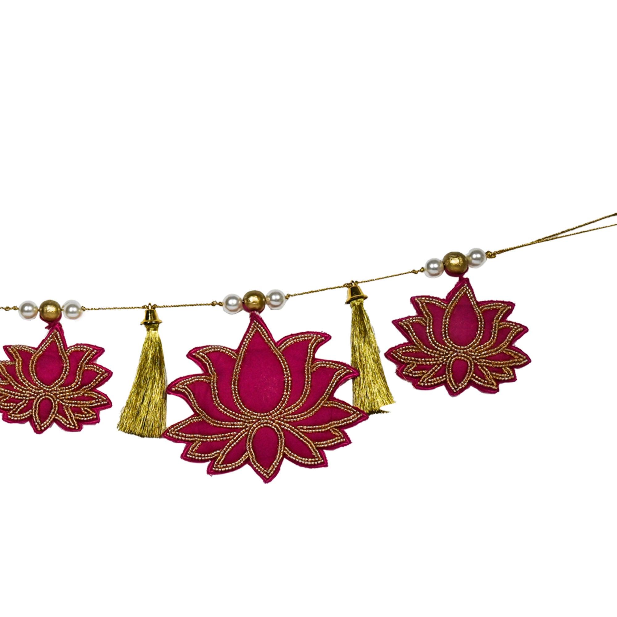 Multi-Colored Floral Garland For Diwali