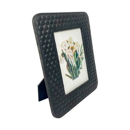 Black Leatherite Picture Frame 5x7