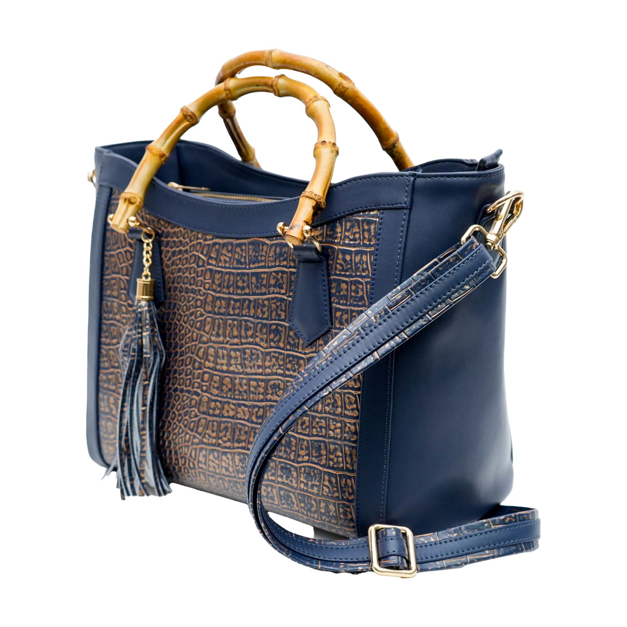 Crystal Croc Tote Bag