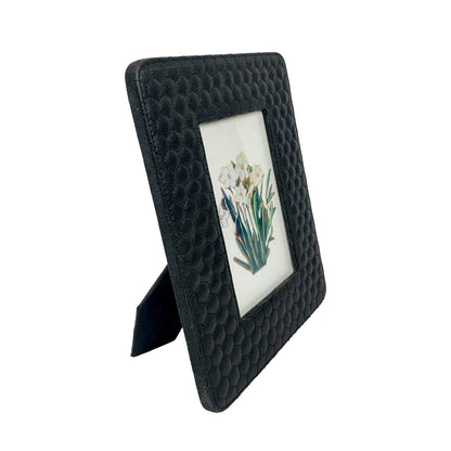 Black Leatherite Picture Frame 4x6