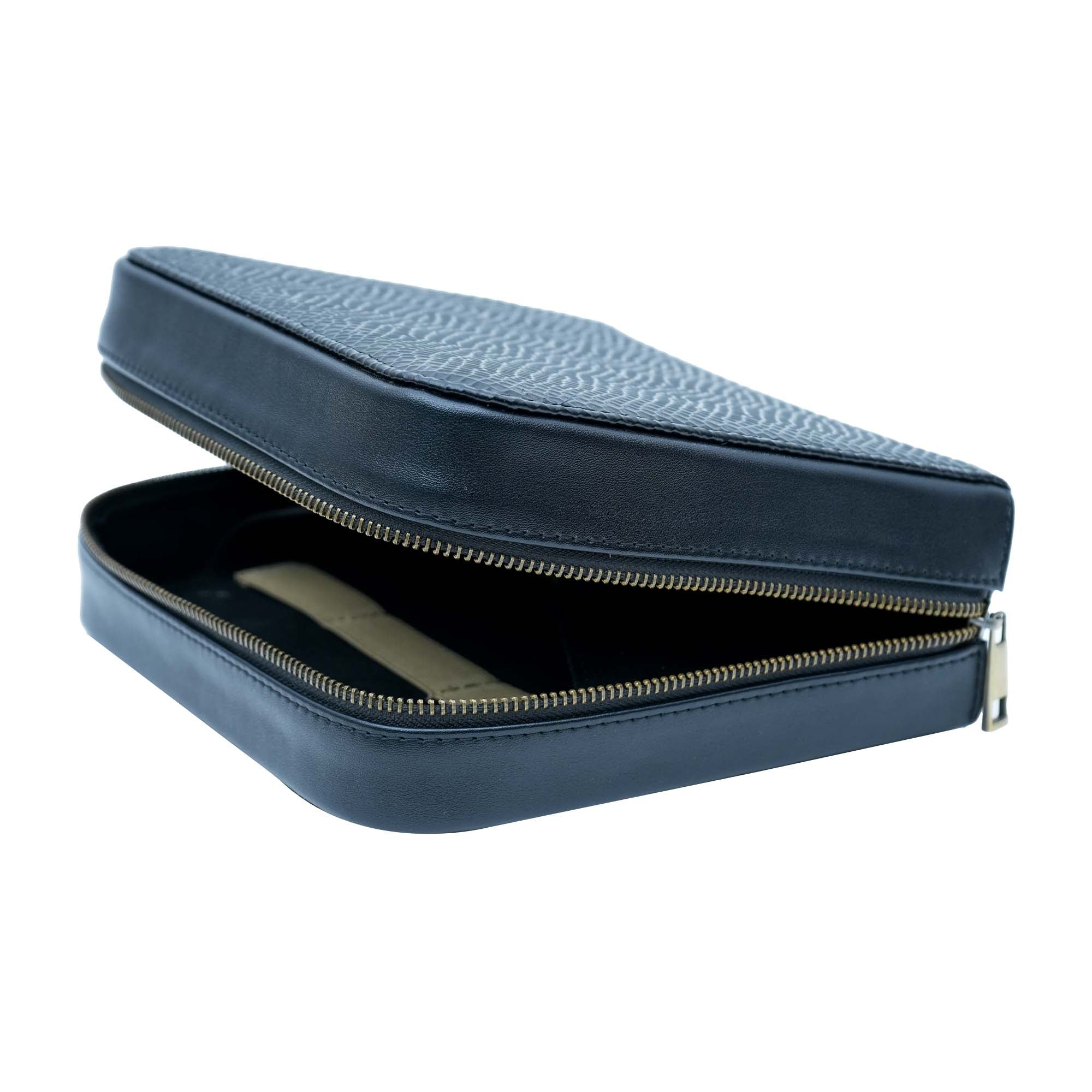 Premium Men's Black Pouch/Bag With Handle