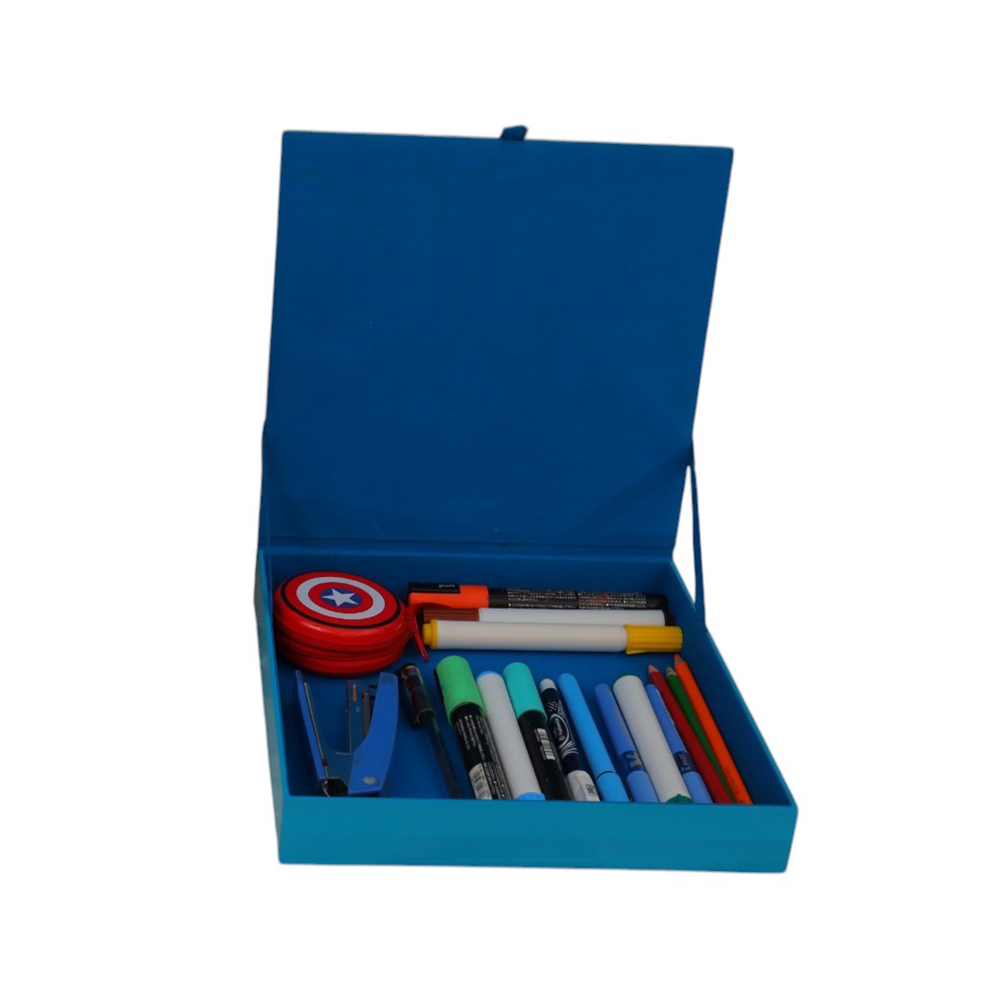 Premium Glass Stationery Organizer with Pickle Ball Design