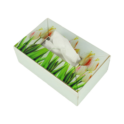 Tulip Design Tissue Box