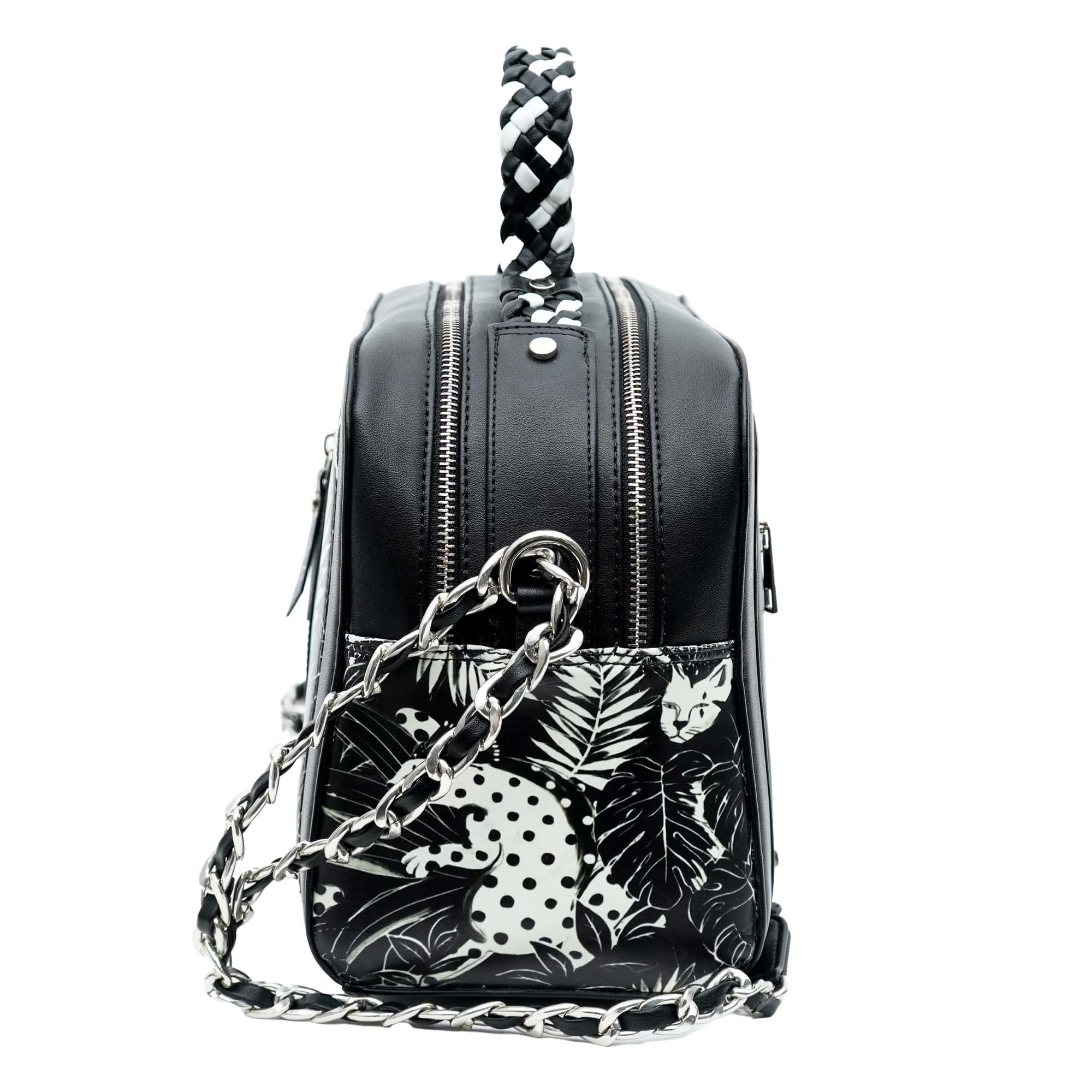 Cheetah Charm Sling Bag
