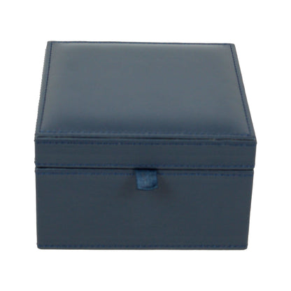 Blue Leatherite Storage Box