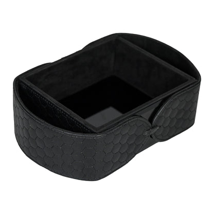 Black Leatherite Stationery Holder