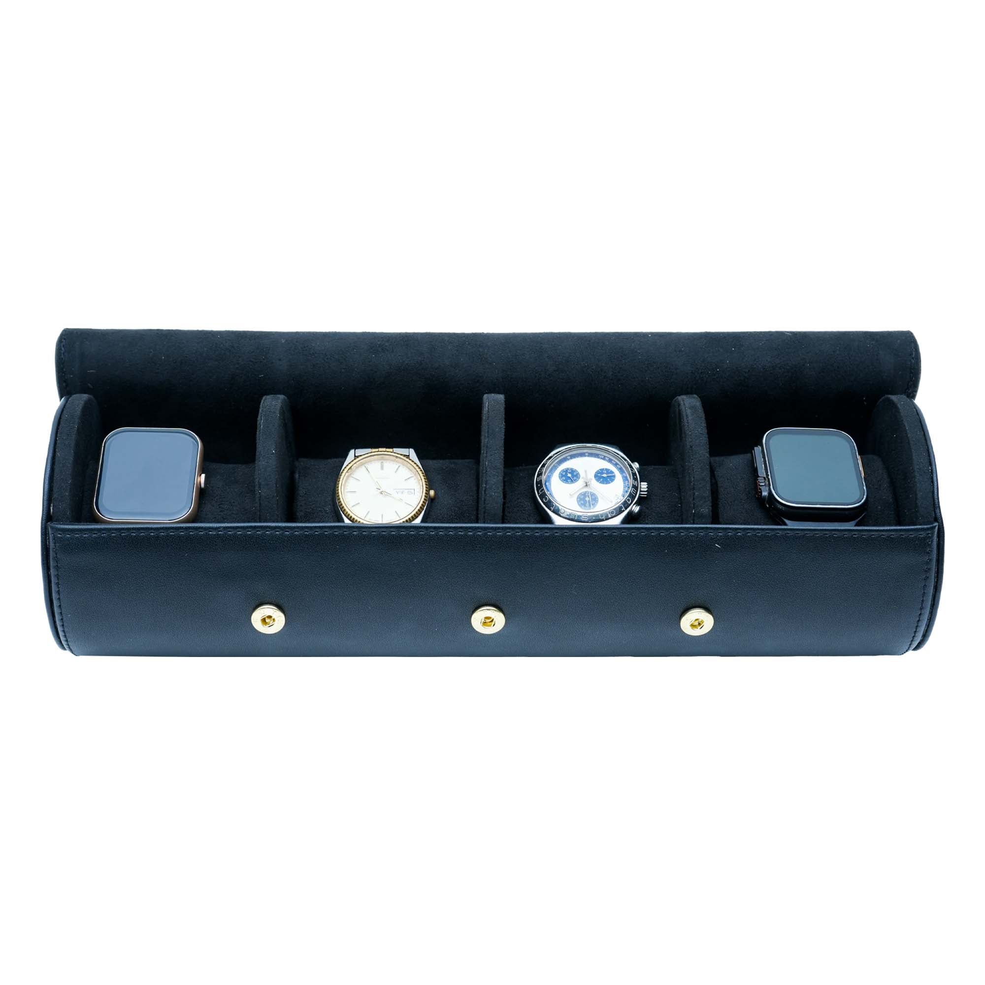  Premium Men's Black Watch Box 