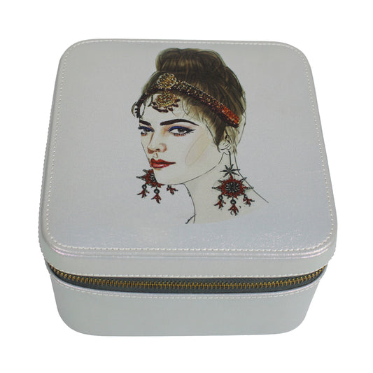 Grey Jewellery Box