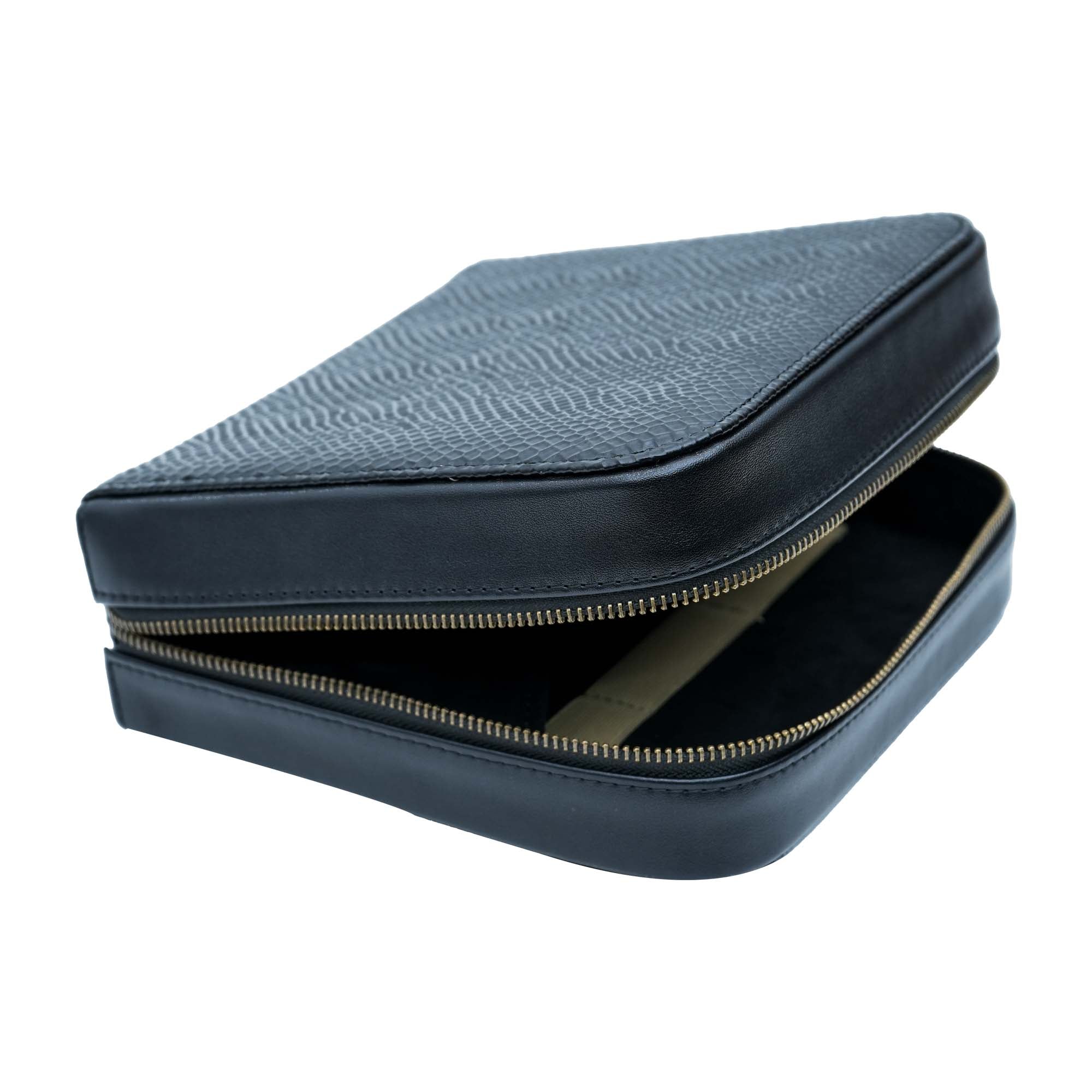 Premium Men's Black Pouch/Bag With Handle