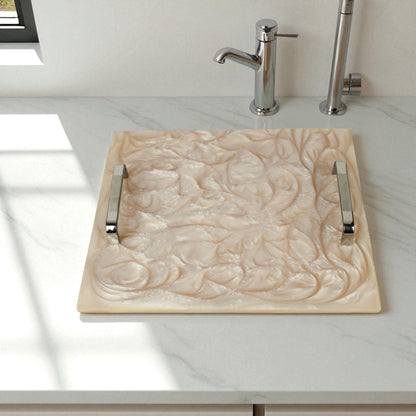 Designer Multi-Purpose Towel Tray