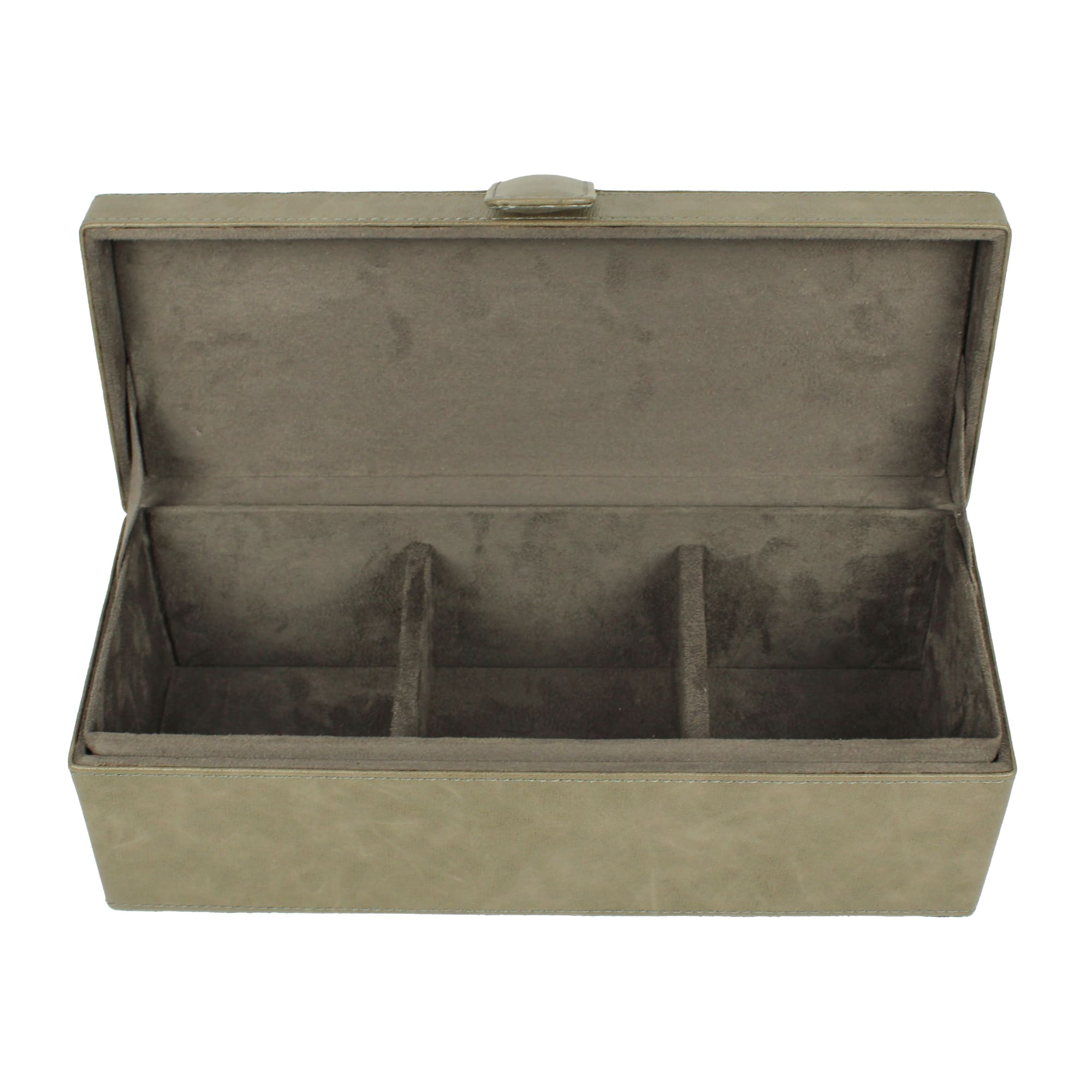 Premium Grey Leatherite Watch Box