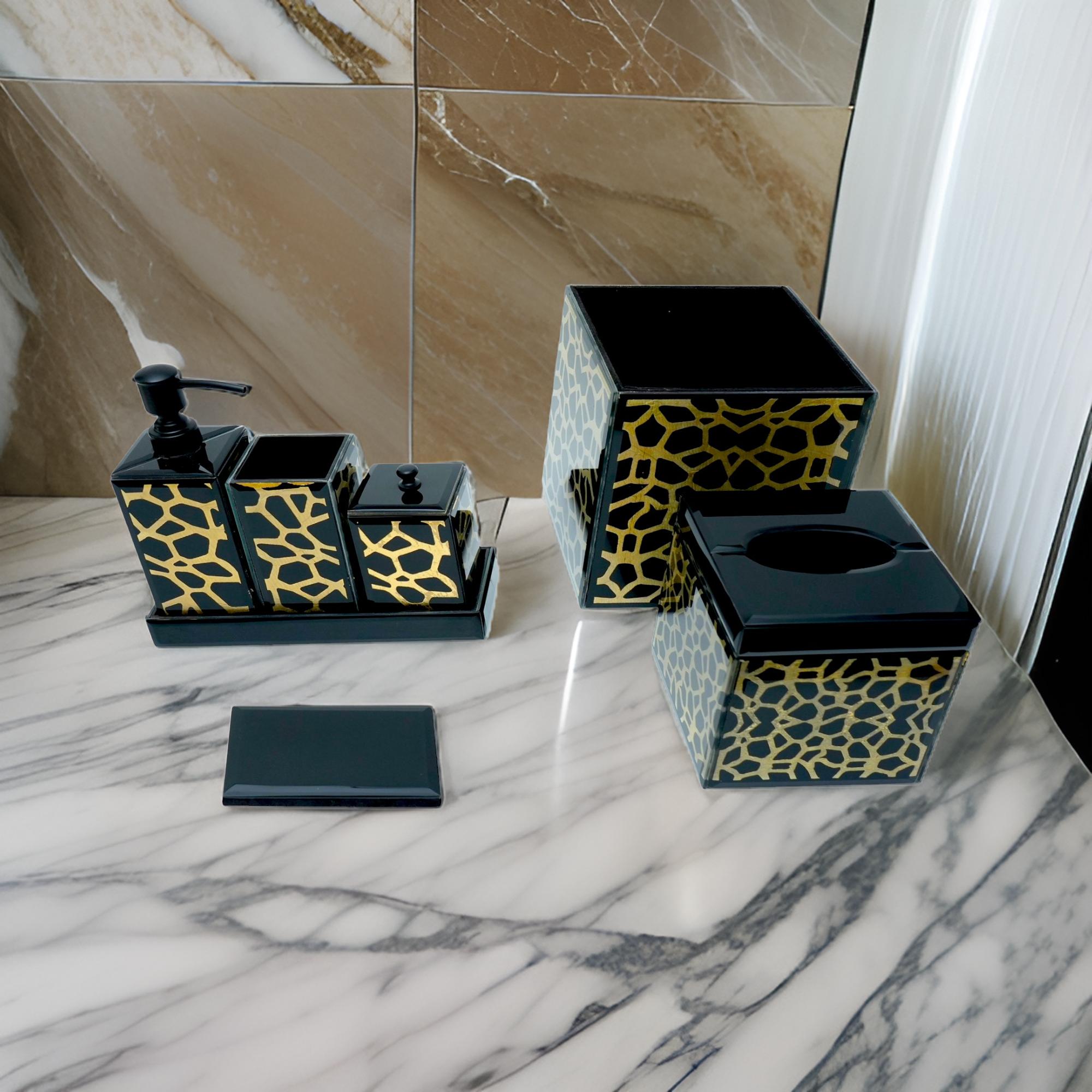 Luxury 7-Pieces Bathroom Accessory Set