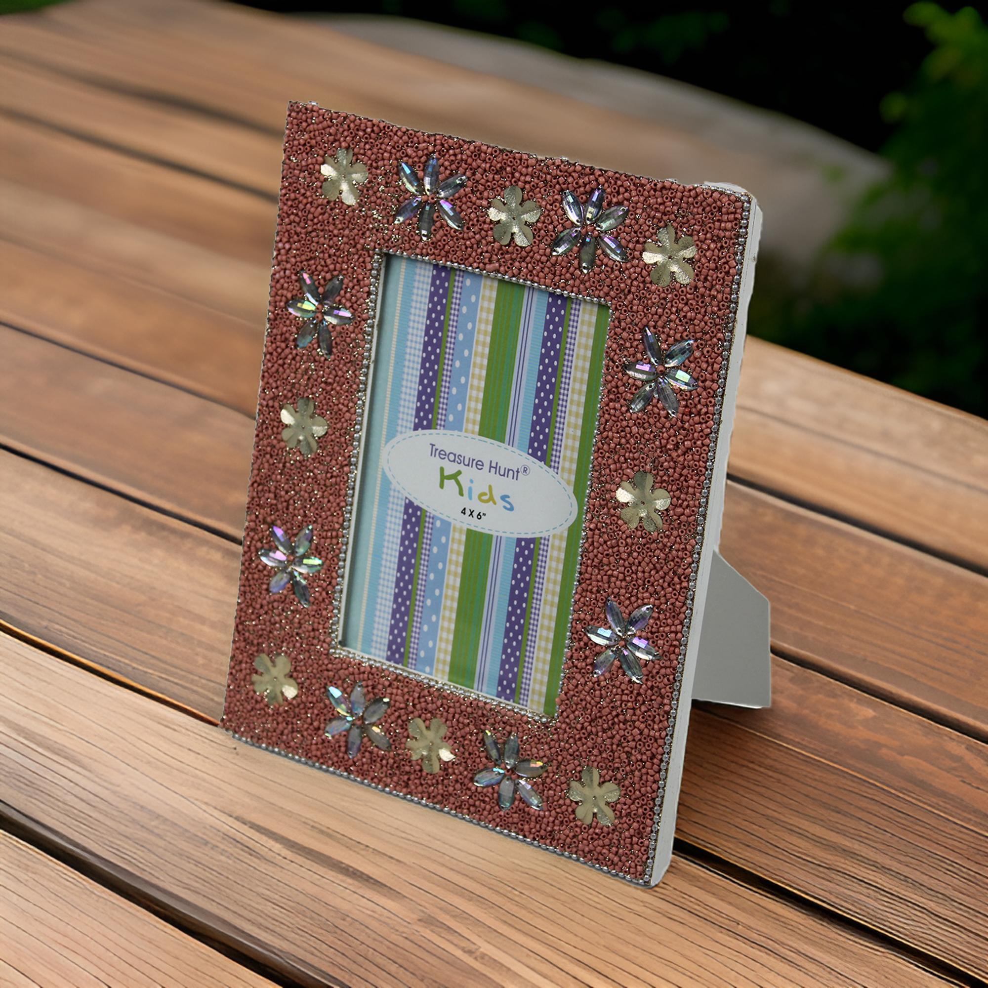 Multicolor Flower Photo Frame for Kids