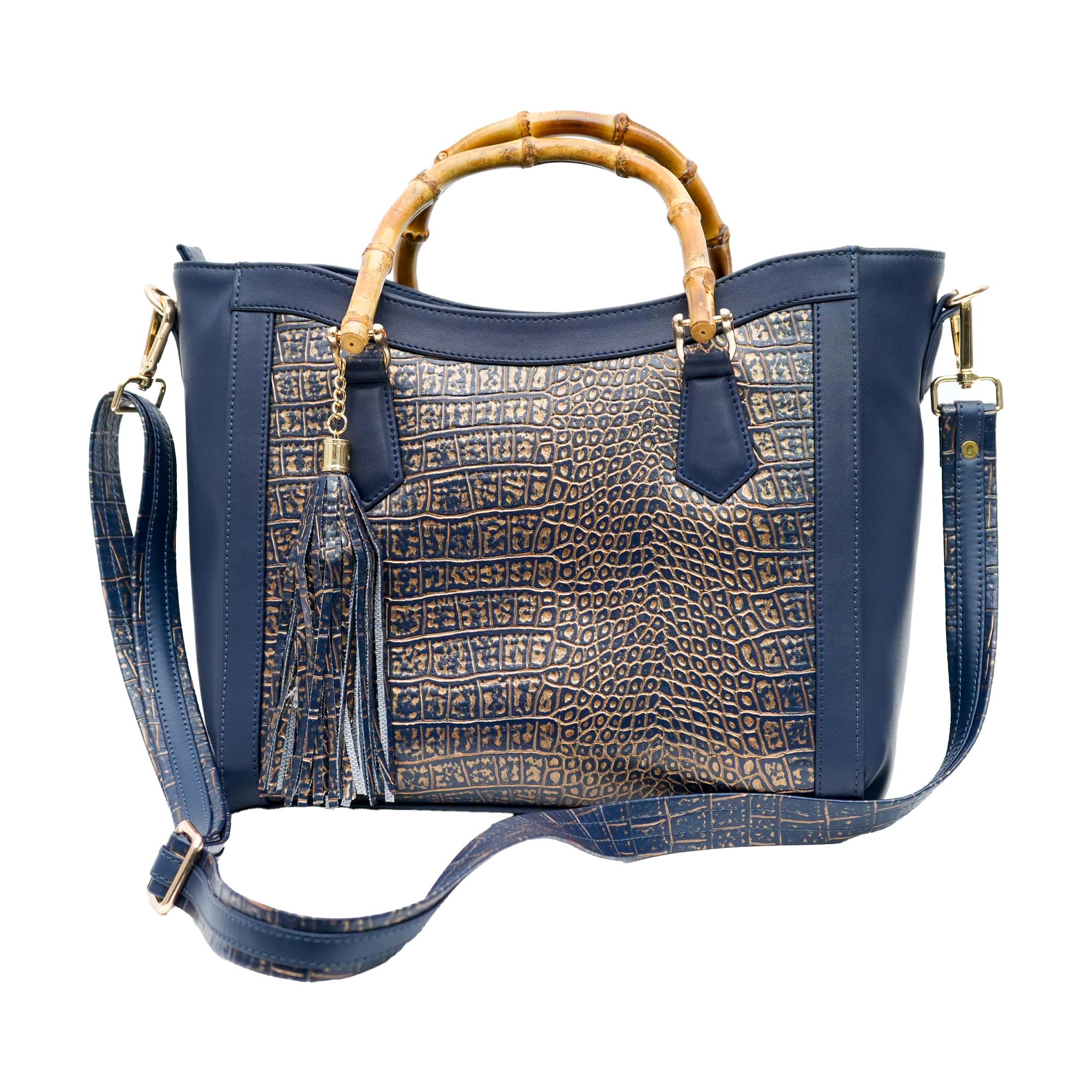 Crystal Croc Tote Bag