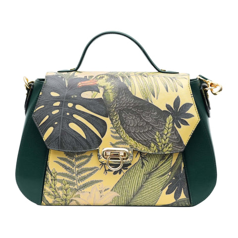 Jungle Lush Top Handle Bag