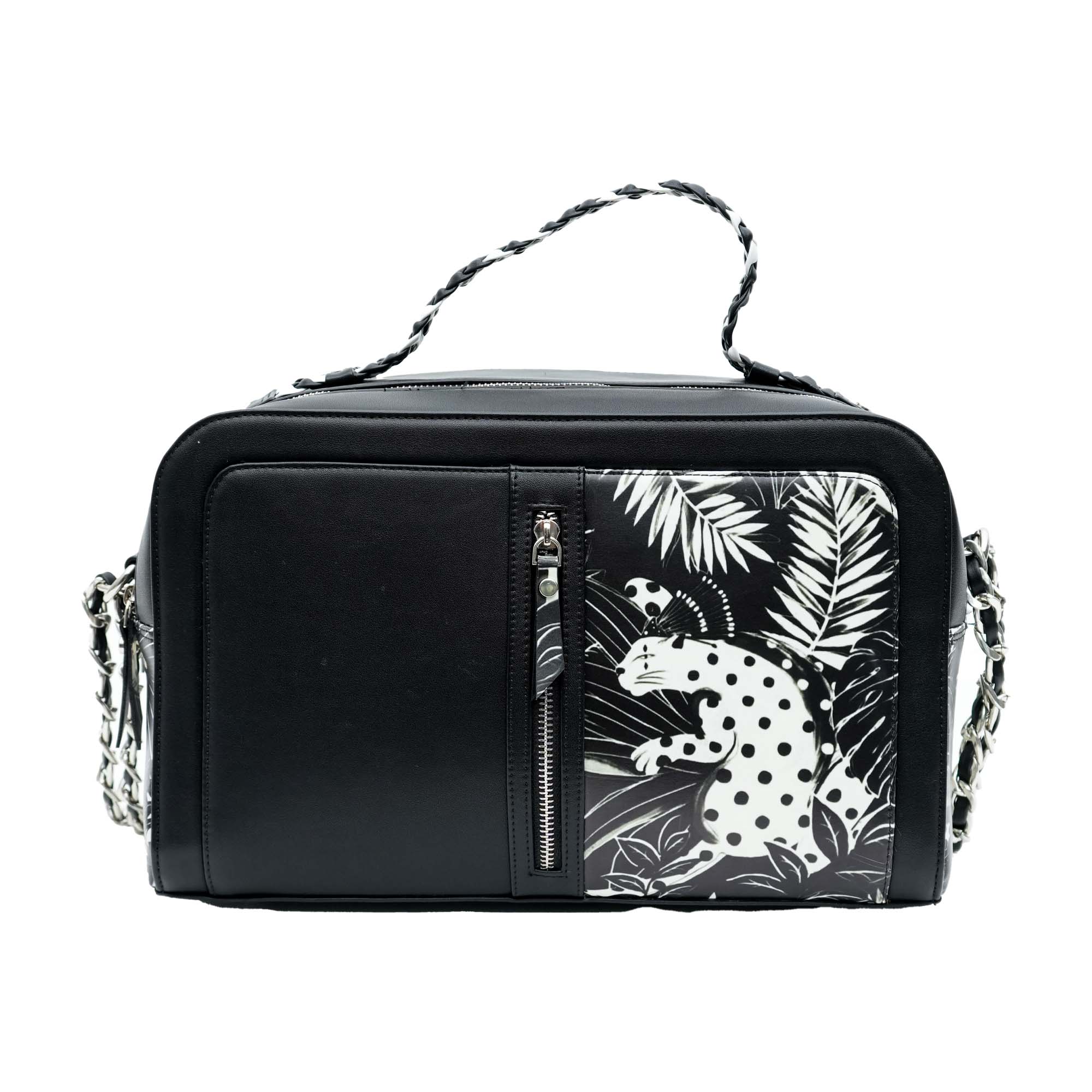 Cheetah Charm Sling Bag