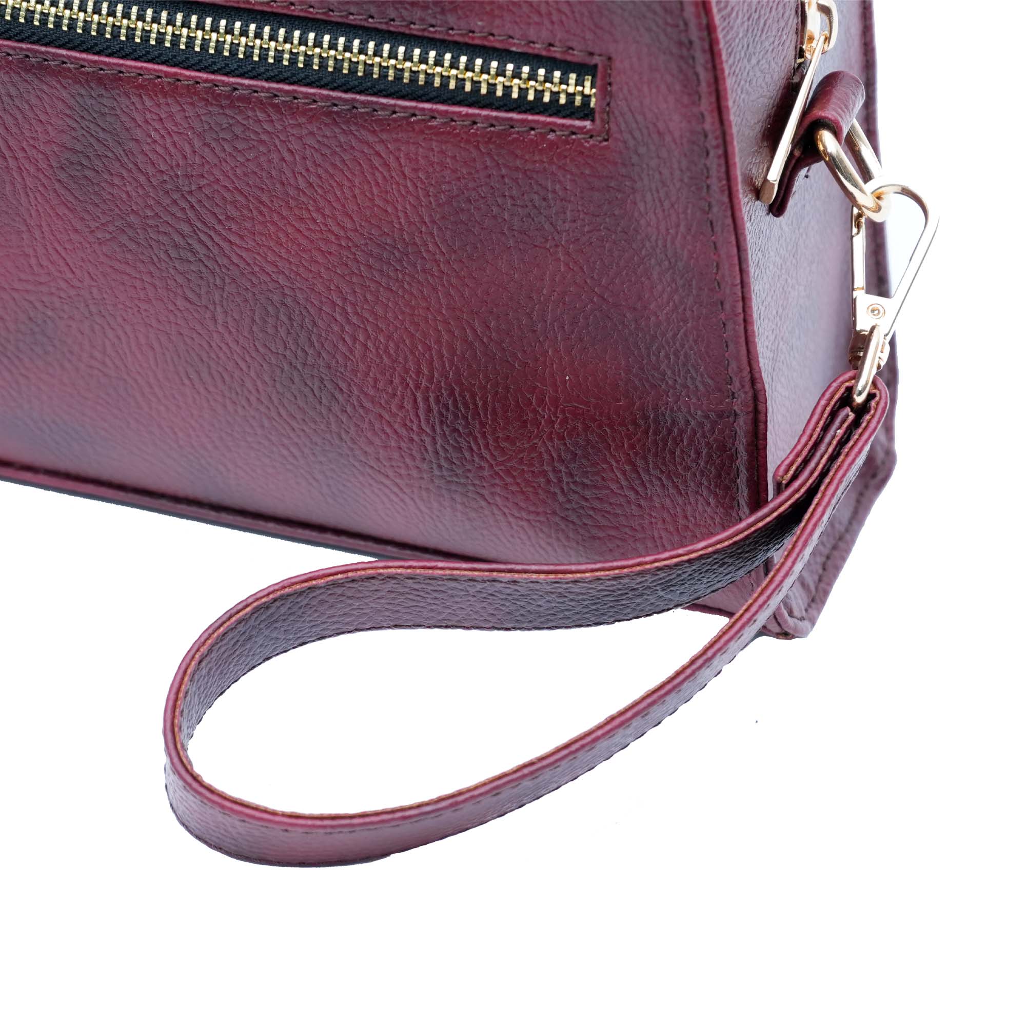 Premium Men's Brown Travel Pouch/Bag