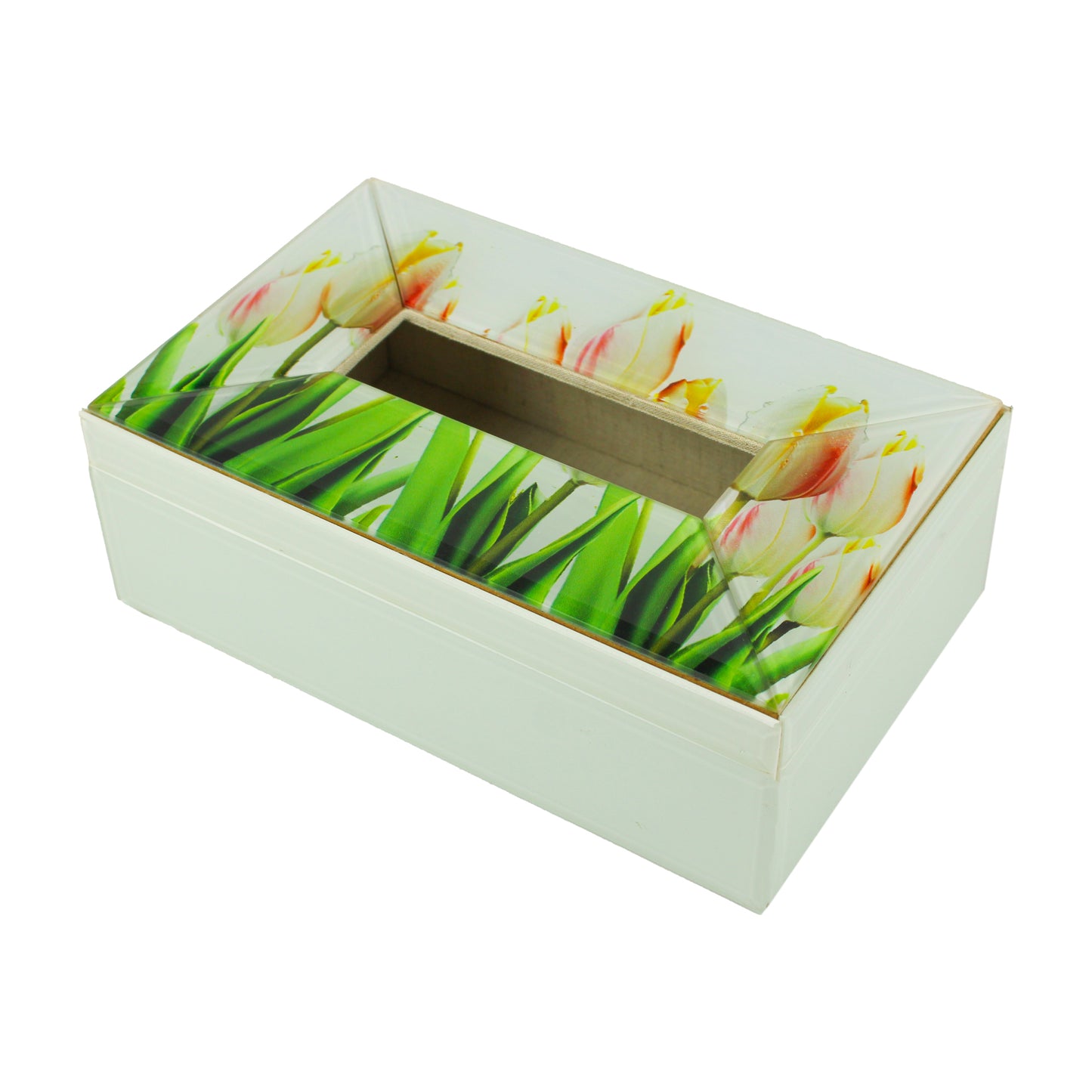 Tulip Design Tissue Box