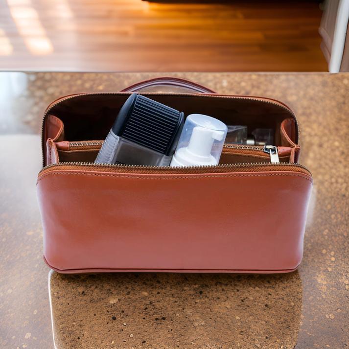 Premium  Men's Brown Multipurpose Pouch/Bag