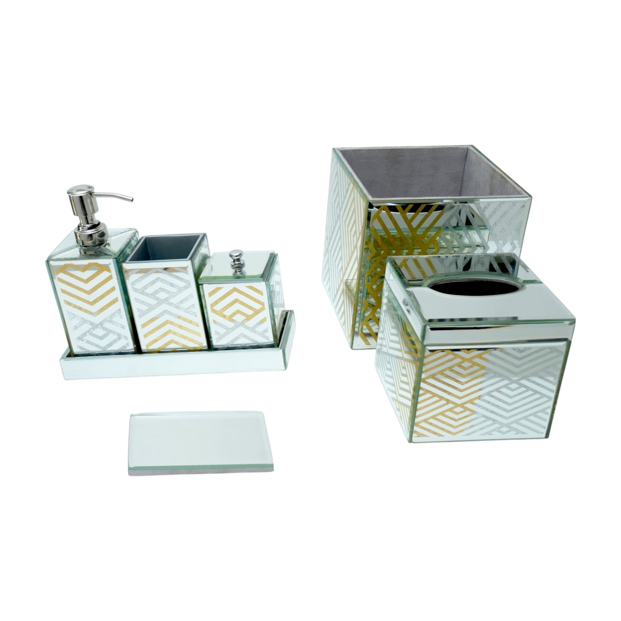 Premium 7-Pieces Bathroom Set for Modern Look