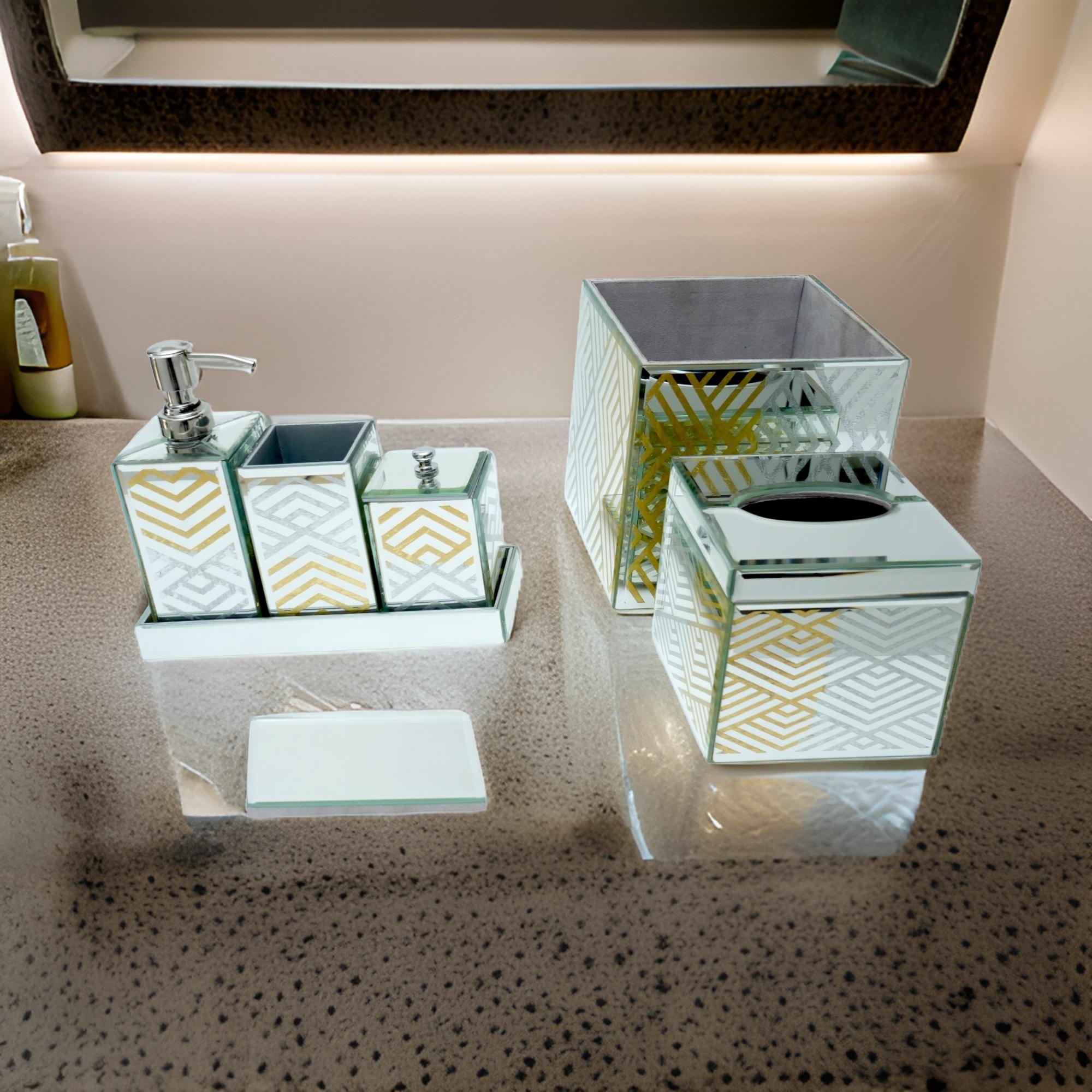 Premium 7-Pieces Bathroom Set for Modern Look