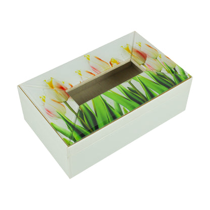 Tulip Design Tissue Box