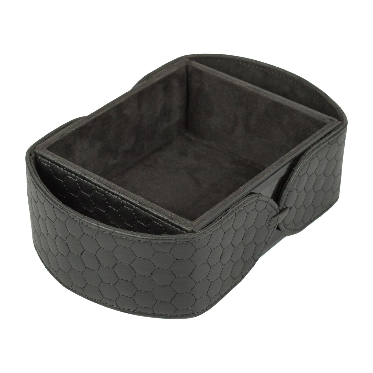 Black Leatherite Stationery Holder