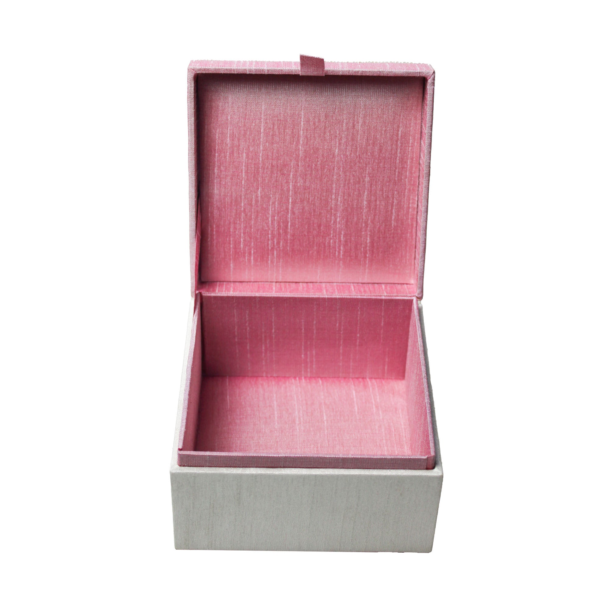 Fabric, Glass Beads & Glass Utility Box