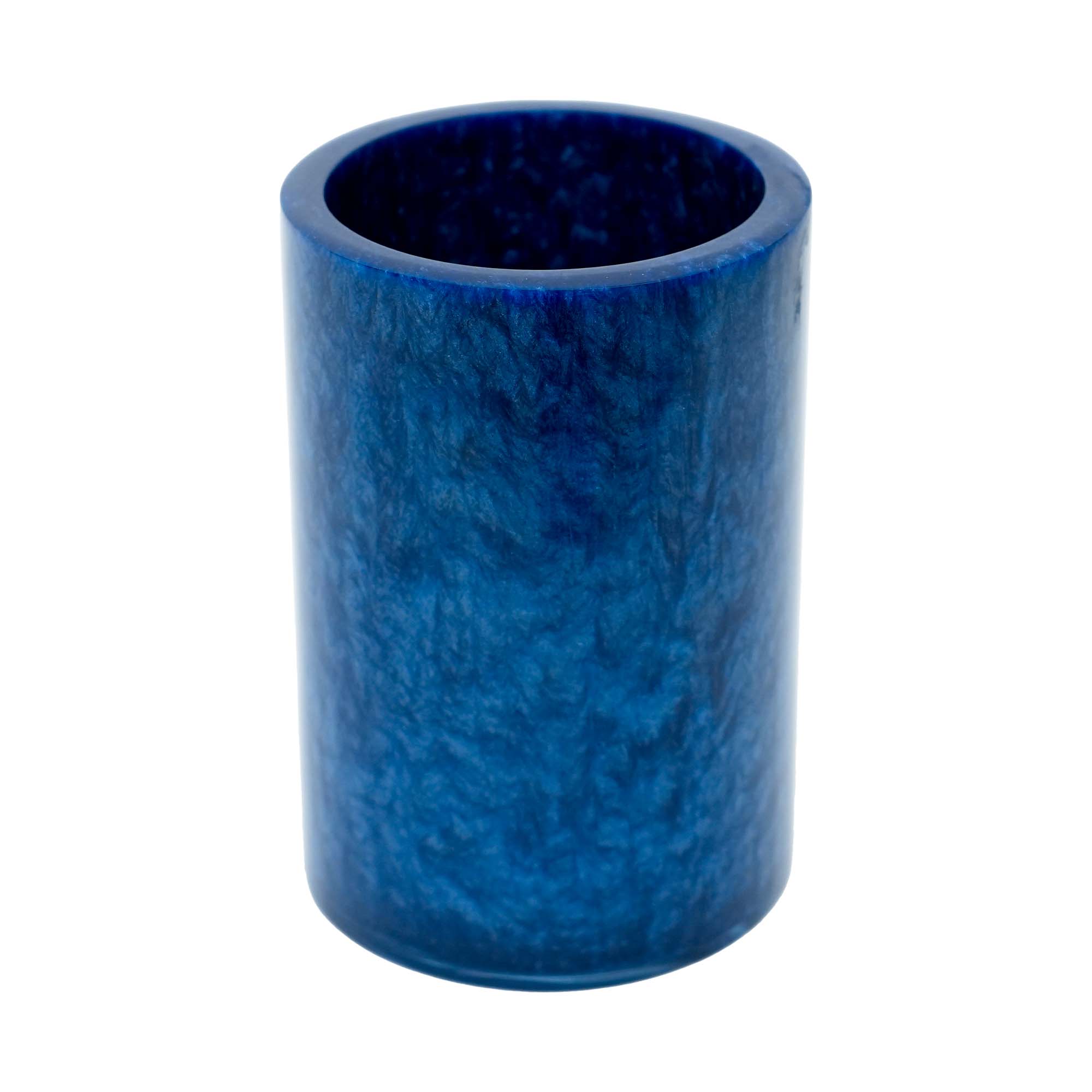 Premium Bathroom Accessory Set of 5 Pieces (Blue Color)