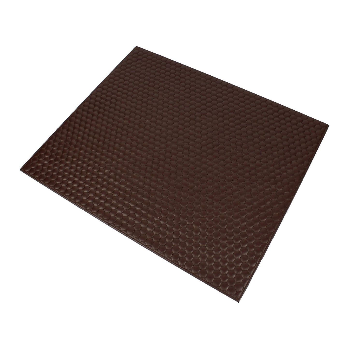 Brown Leatherette Table Placemat