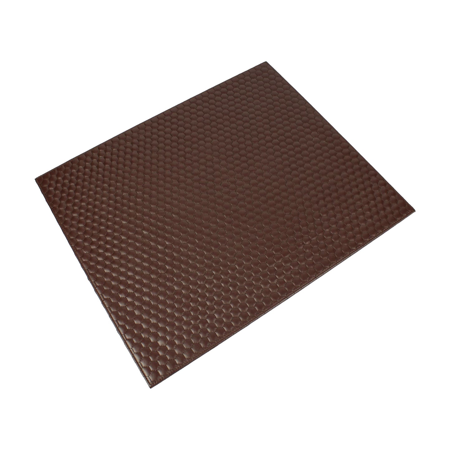 Brown Leatherette Table Placemat