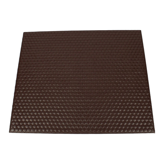 Brown Leatherette Table Placemat