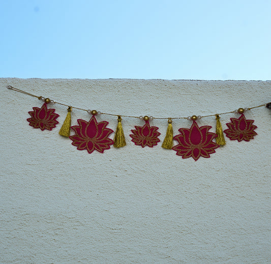 Multi-Colored Floral Garland For Diwali